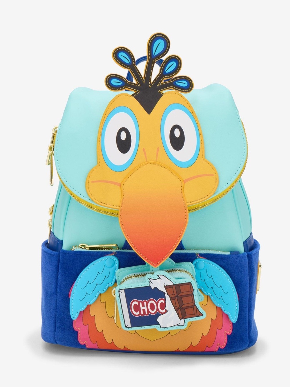 NEW Loungefly Disney Pixar Up Kevin Figural Mini Backpack